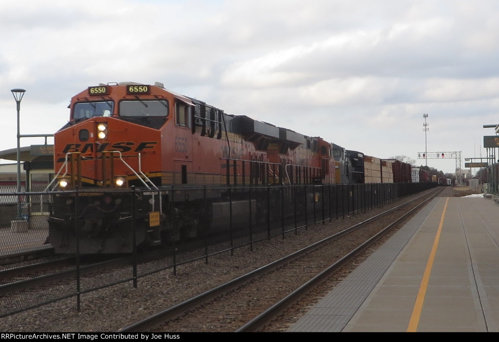 BNSF 6550 East